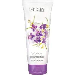 Yardley April Violets Exfoliating Body Scrub 200ml