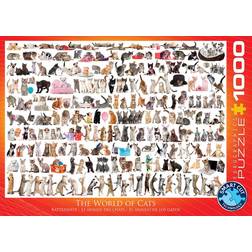 Eurographics The World of Cats 1000 Pieces