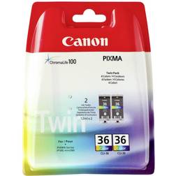 Canon Inktcartridge 2 Stuk - Cyan/Magenta/Yellow