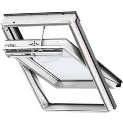 Velux CK04 GGU 006830 Aluminium, PVC-U Vridfönster 3-glasfönster 55x98cm