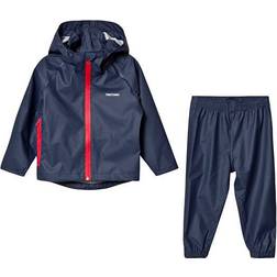 Tretorn Packable Rain Set Youth Blue Unisex Azul