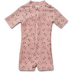 Liewood Max Swim Jumpsuit - Cat Rose