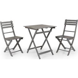 Brafab Bruton Café-Set, 1 Tisch einschl. 2 Stühle