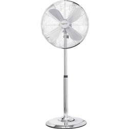 Sygonix Ventilateur Sur Pied 50 W 44.5 cm x 120 cm Argent