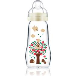 Mam Feel Good Glass Bottle 260ml Neutral