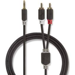 Nedis Stereo 2RCA-3.5mm 5m