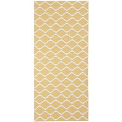 Horredsmattan Wave Gul 70x250cm