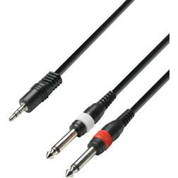 Adam Hall 3 Star 3.5mm-2x6.3mm 6m