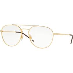 Ray-Ban RB6414 Monture Doré arista Verres Incolore 53-18