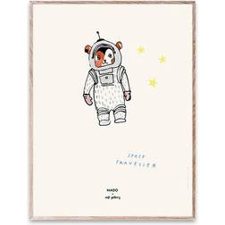 Soft Gallery Paper Collective Poster Space Traveller 30 x 40 cm 11.8x15.7"