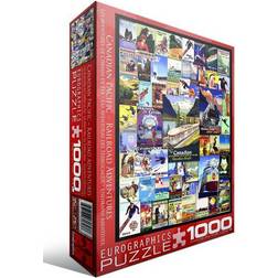 Eurographics Railroad Adventures 1000 Pieces