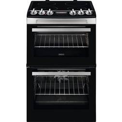 Zanussi ZCV46250XA Black, Stainless Steel