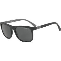 Emporio Armani EA4079 504287 Uomo Squadrata Nero