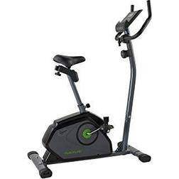 Tunturi Cyclette Passo basso 8 resistenze Ruote di trasporto Cardio Fit B40 nero nero verde