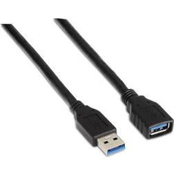 Aisens USB A-USB A 3.0 M-F 2m