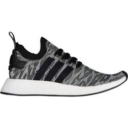 adidas NMD_R2 Primeknit - Grey/Core Black/Footwear White