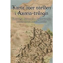 Karta över världen i Azoria-trilogin