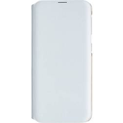 Samsung Flip Wallet Galaxy A20e Blanc