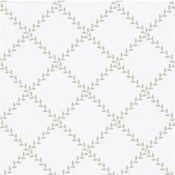 Tapetstudion Tapetti Sandudd Metsäpolku 5256-4, 0,53x11,2m, valkoinen/vihreä non-woven
