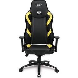 L33T E-Sport Pro Excellence L Gaming Chair - Black/Yellow