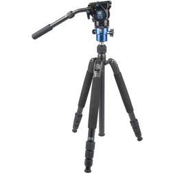 Sirui VHD-2004 4-Section Aluminum Photo/Video Tripod with VH-10 Fluid Video Head