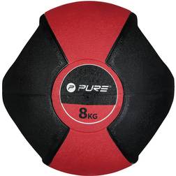 Pure2Improve Medicijnen bal handles 8Kg Rouge