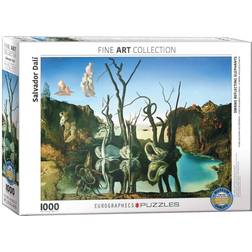 Eurographics Swans Reflecting Elephants 1000 Pieces
