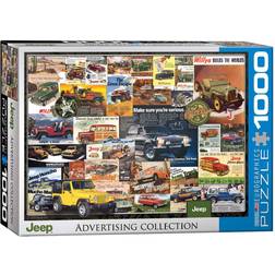 Eurographics Jeep Advertising Collection 1000 Pieces