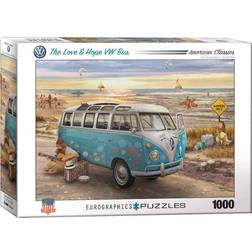 Eurographics The Love & Hope VW Bus 1000 Bitar