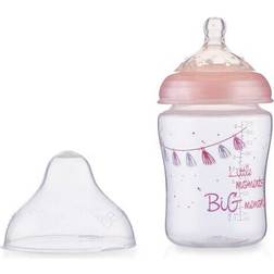 Nuby Little Moments Biberón Silicona Flujo Lento 270ml 1ud