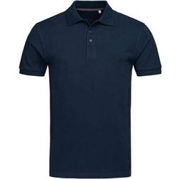 Stedman Lux Short Sleeve Polo - Marine