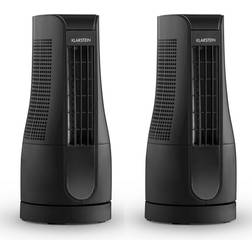 Klarstein Skyscraper Office Ventilador de Mesa Juego De 2 Piezas 16W