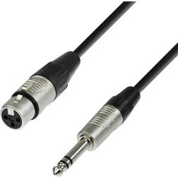 Adam Hall 4 Star XLR-6.3mm M-F 10m