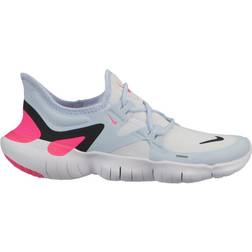 NIKE Free RN 5.0 W - White/Half Blue/Hyper Pink/Black