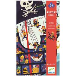 Djeco The Pirate Ship 36 Pieces