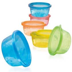 Nuby Snack Bowl Set 3m+ 300ml 6-pack