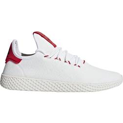 adidas Pharrell Williams Tennis Hu - Cloud White/Scarlet/Chalk White