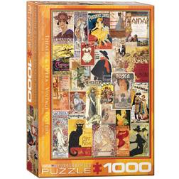 Eurographics Theater & Opera Vintage Posters 1000 Pieces