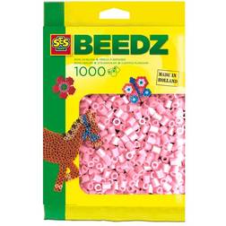 SES Creative Beedz Iron on Beads Pearl Pink 1000pcs 00748