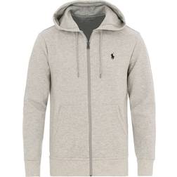 Polo Ralph Lauren Big & Tall Double-Knit Full-Zip Hoodie - Lt Sport Heather