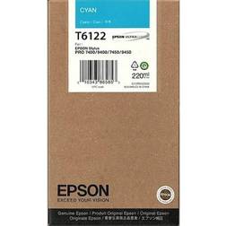 Epson Inktcartridge T6122 - Cyaan