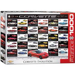 Eurographics Corvette Evolution 1000 Pieces