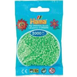 Hema Mini Beads Pastel Green 2000pcs