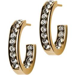 Edblad Andorra Mini Earrings - Gold/Transparent