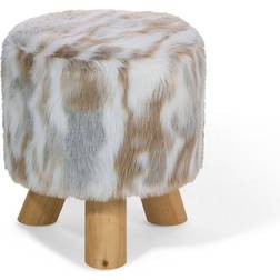 Beliani Texas Foot Stool 35cm