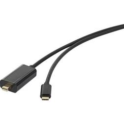 Renkforce USB C-DisplayPort Mini 0.5m