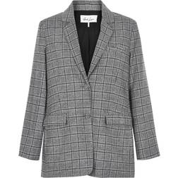 And Less Charloti Blazer - Caviar Check