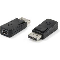 Equip DisplayPort-Mini DisplayPort M-F Adapter