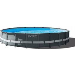 Intex 26334NP Piscina Ultra XTR Frame. Kit completo. 610x122 cm grigio scuro