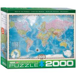 Eurographics Map of the World 2000 Bitar